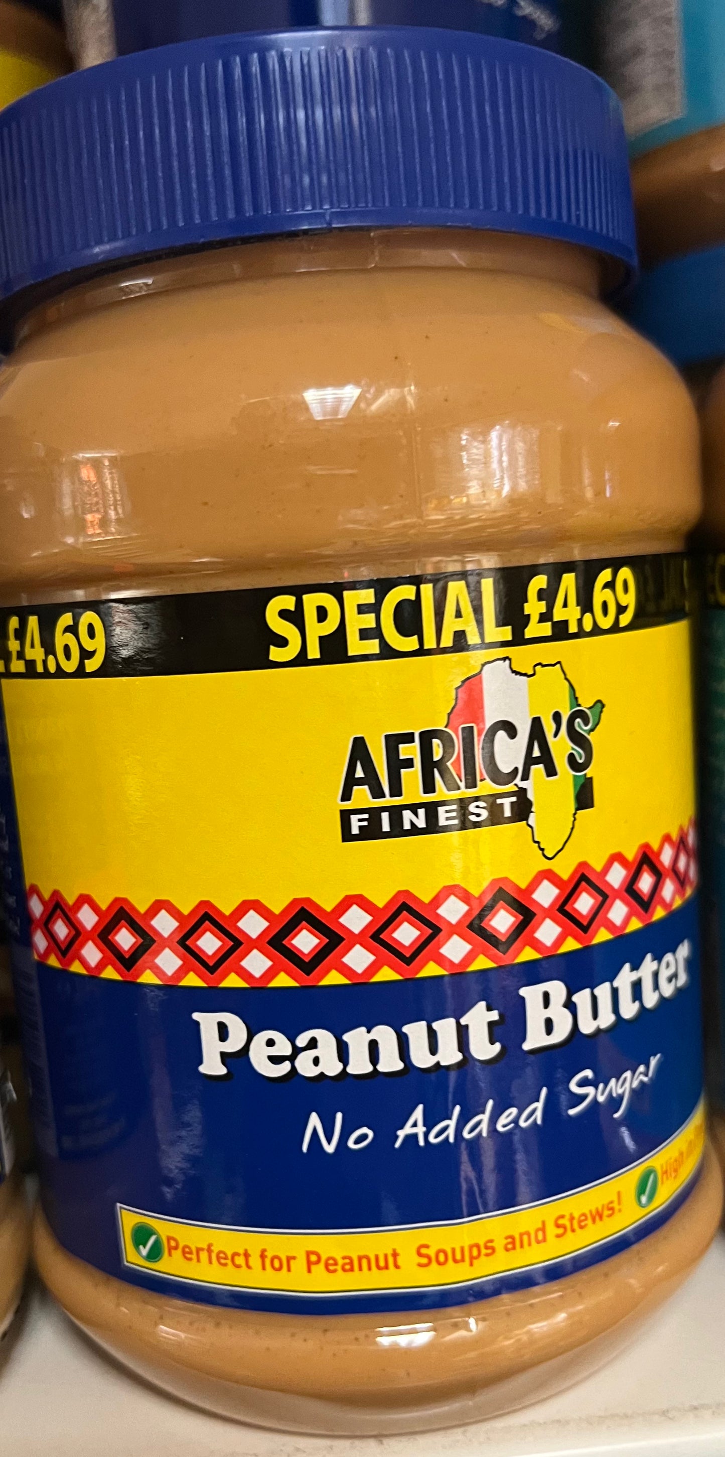 AF peanut butter no sugar 1KG